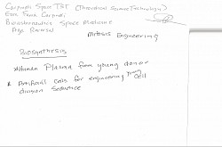 Mitosis engineering method for synthesized young donor mitosis to cell divide with elderly cell division. Since plasma cells DO NOT divide, the young plasma will combine with the older cell division assimilating the young plasma into place continuing the Eukaryotic Cell cycle. And although attempts have been made to merge a young persons S phase cycle with an old persons S phase cycle, using artificial cells allow the merge of the two S phase cycles to occur and continue the modified Eukaryotic Cell cycle.