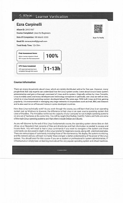 LINUX PROGRAMMING CREDENTIAL ID 3573-24101967